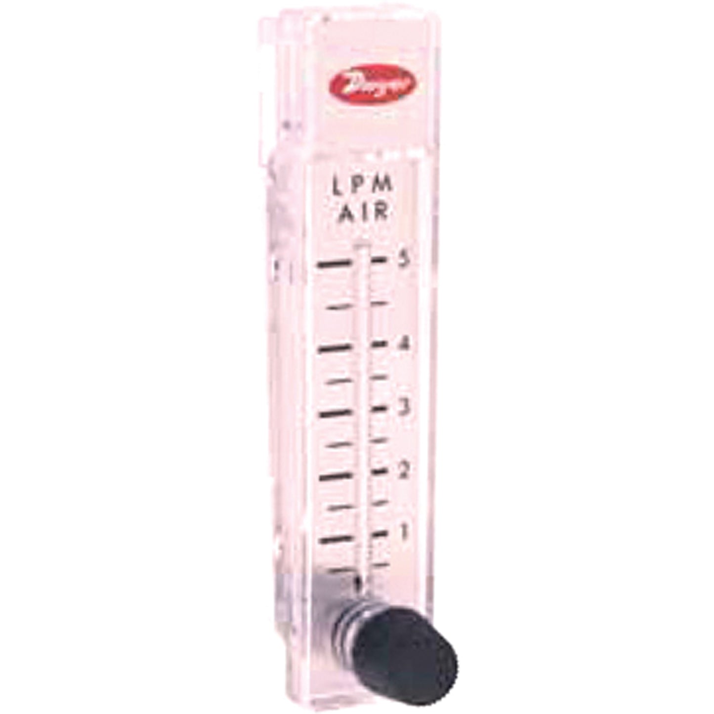 Flow meter 200-2500 cc/min. air, Analogue