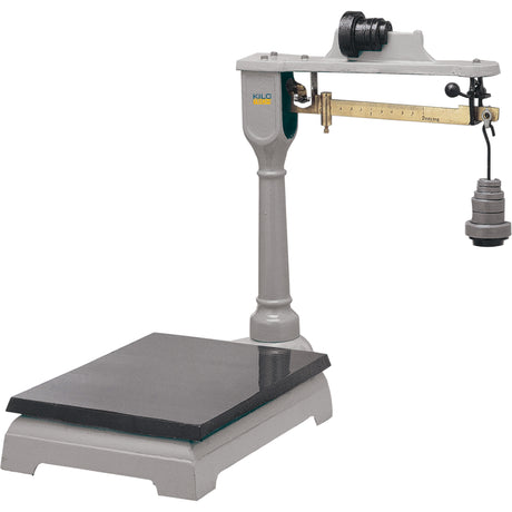 Mechanical Platform Beam Scales, 16" L x 12" W, 200 lbs. / 100 kg Capacity