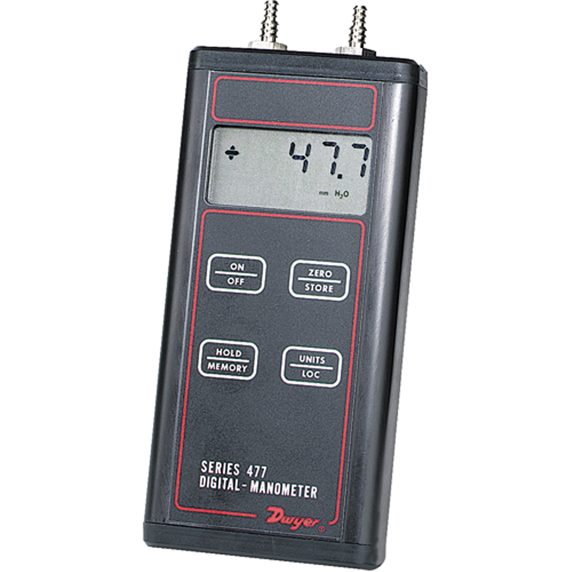 Manometer, Digital, 0 - 40 in. w.c/0 - 10 kPa