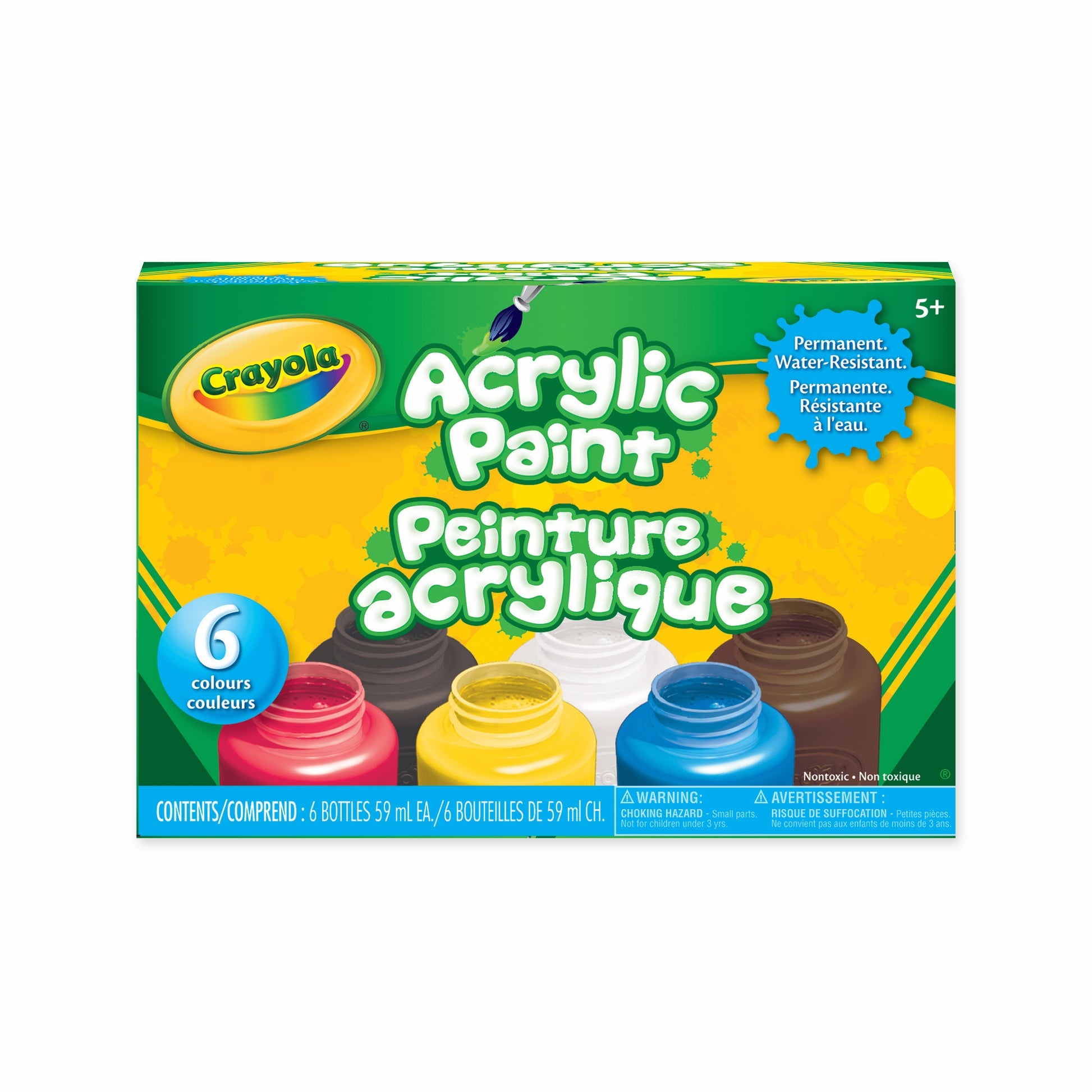 Crayola Acrylic Paint (Case of 6)