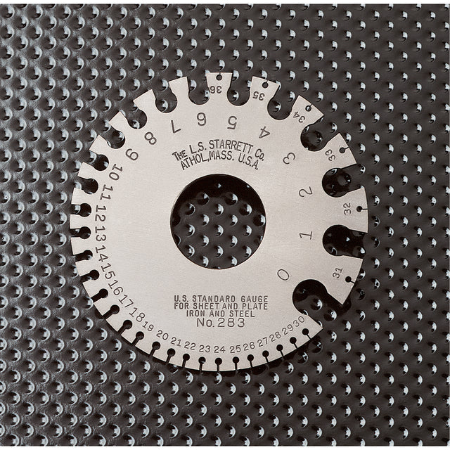 U.S. Standard Gauges - Hardened - Sheet, Plate Iron and Steel Gauge