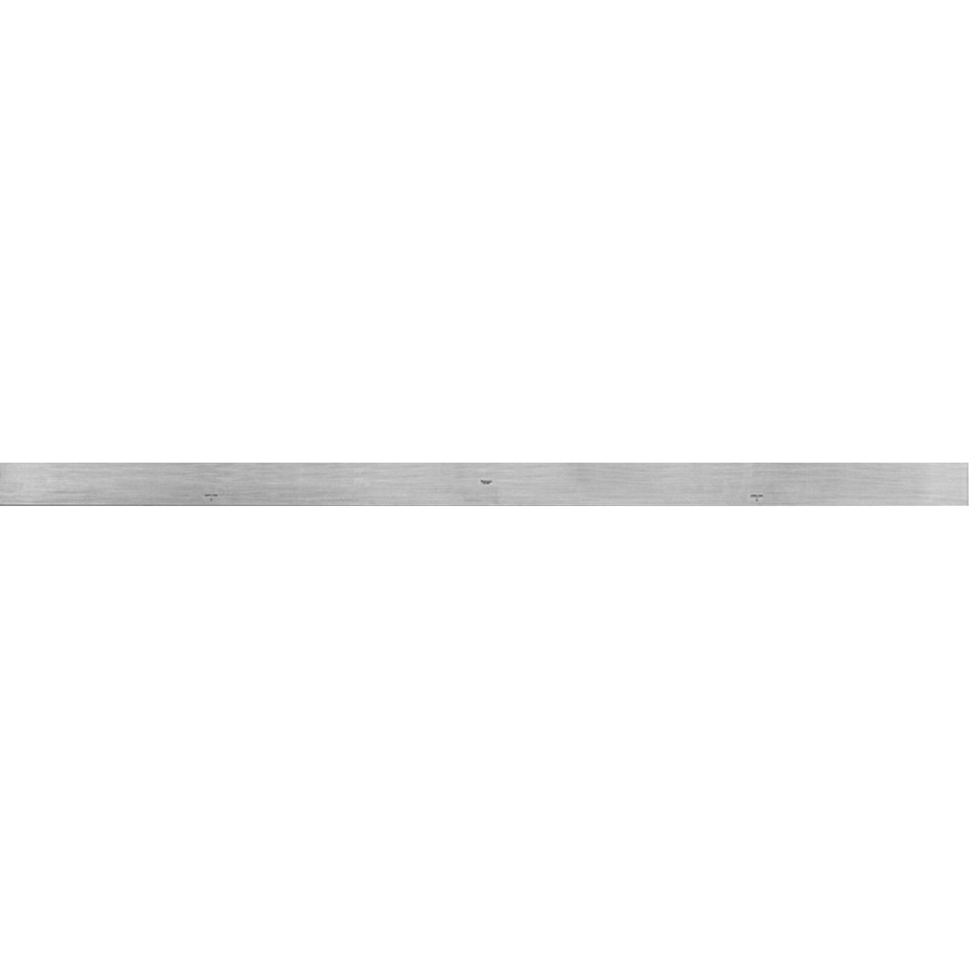 380 Series Steel Straight Edge, 48" L, 2-13/32" W, 7/32" Thickness