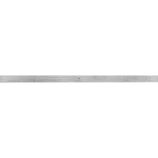 380 Series Steel Straight Edge, 48" L, 2-13/32" W, 7/32" Thickness