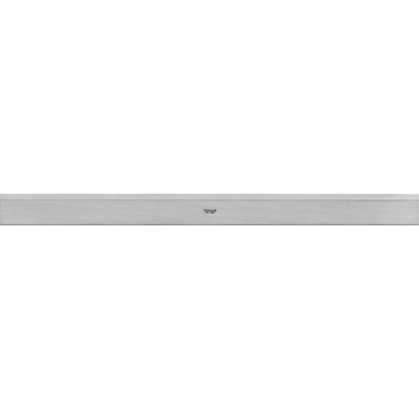 385 Series Steel Straight Edge with Bevel, 18" L, 1-13/32" W, 11/64" Thickness