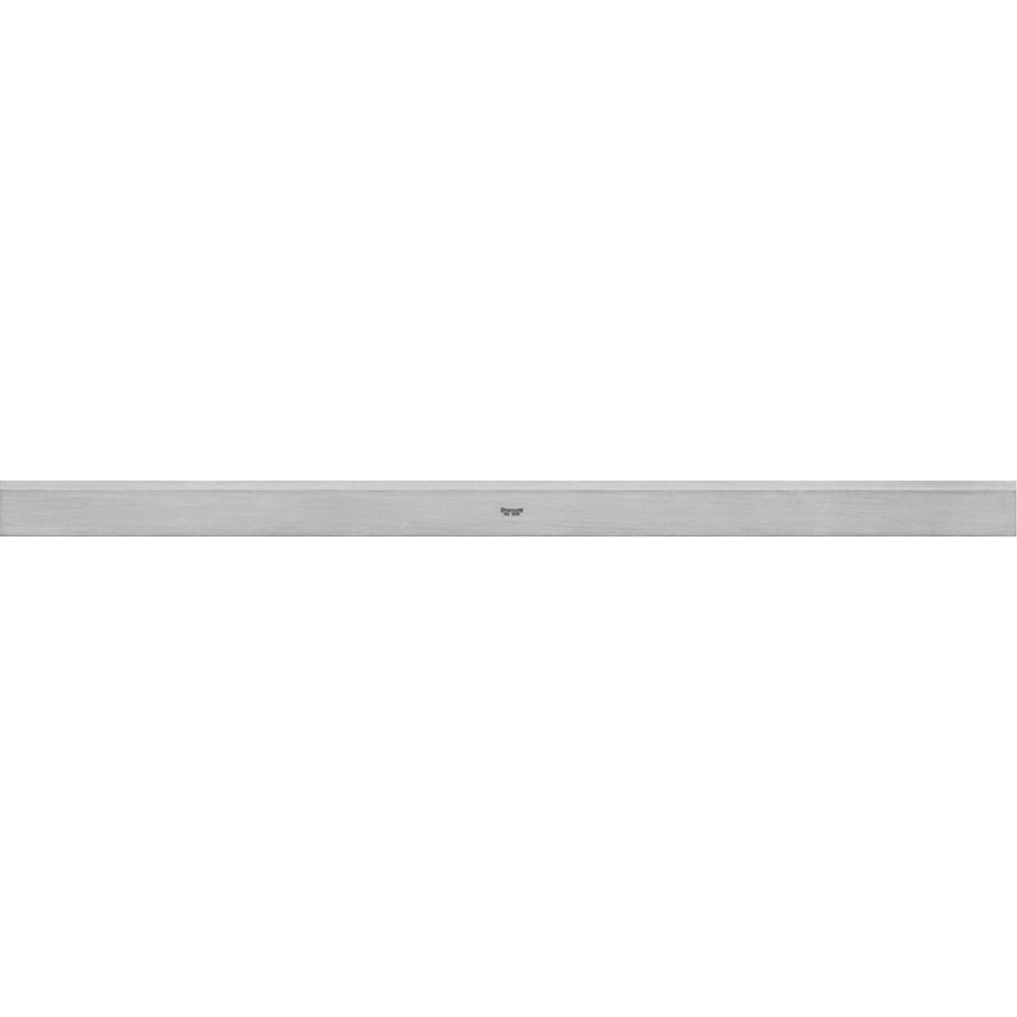 385 Series Steel Straight Edge with Bevel, 24" L, 1-13/32" W, 11/64" Thickness
