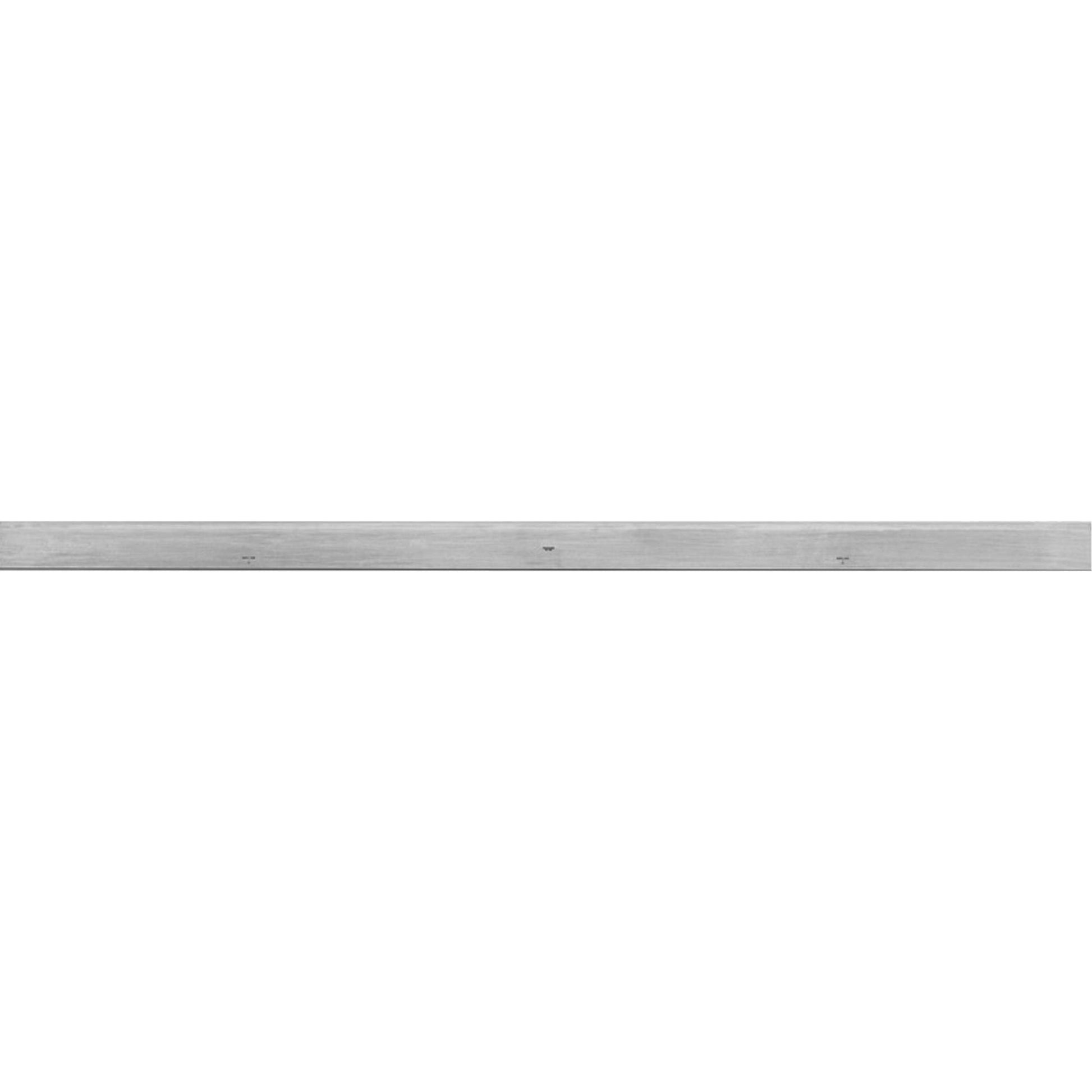 385 Series Steel Straight Edge with Bevel, 72" L, 3-5/32" W, 9/32" Thickness