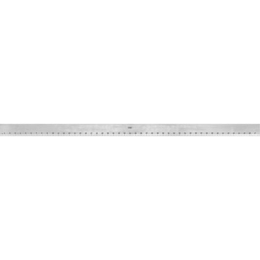 387 Series Steel Straight Edge with Bevel & Graduated Edge, 48" L, 2-13/32" W, 7/32" Thickness