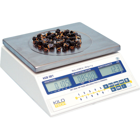 Digital Counting Scale, 66 lbs. / 30 kg Cap., 0.002 lbs. Graduations