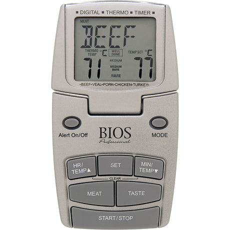 Meat Thermometer, Contact, Digital, 14-392°F (10-200°C)