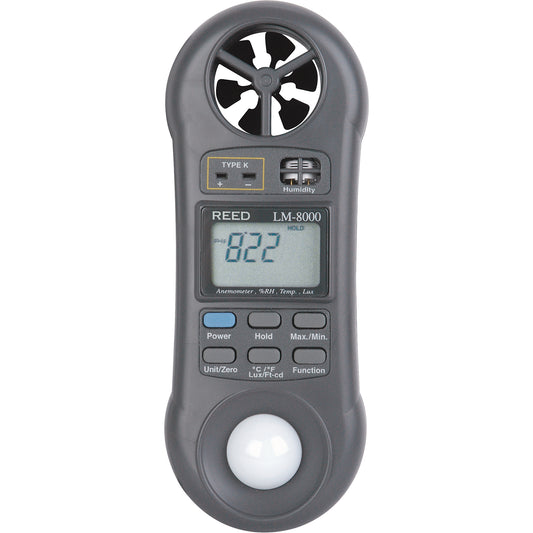 Thermo-Anemometer with ISO Certificate, Not Data Logging, 0.2 - 30.0 m/sec Air Velocity Range