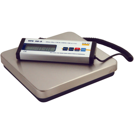 Receiving Scales, 110 lbs. / 50 kg Cap., 0.1 lbs. / 0.05 kg Graduations