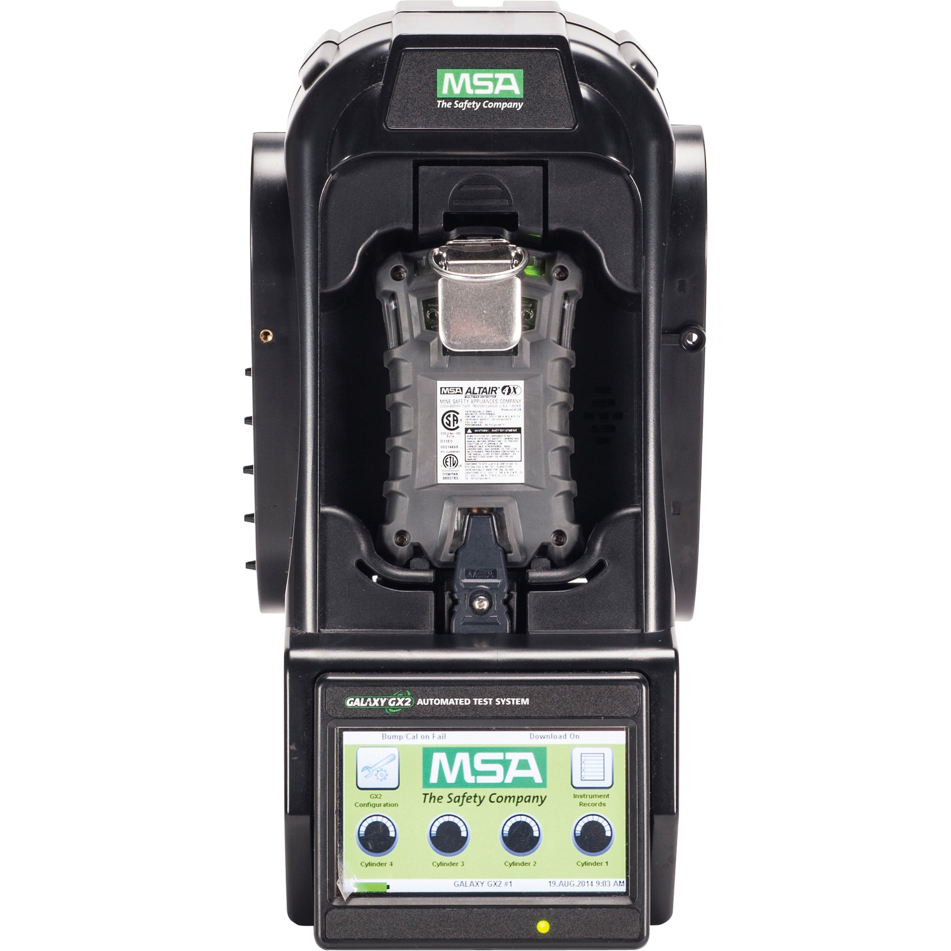 MSA GALAXY® GX2 Automated Test Stand, Altair 4/Altair 4X, Charger, 1 Valve