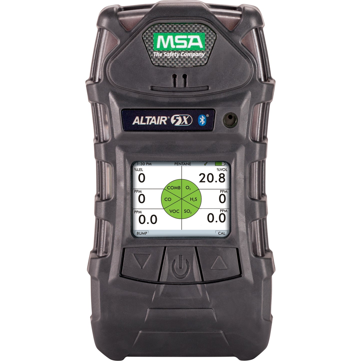 MSA Altair® 5X Multigas Detector with PID Sensor Kit, 5 Gas, LEL - CO - H2S - O2 - VOCs