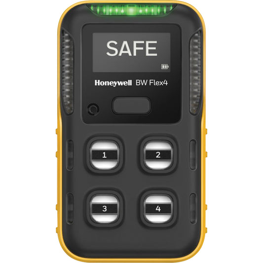 Honeywell BW™ Flex Gas Detector, 4 Gas, LEL - CO - H2S -O2