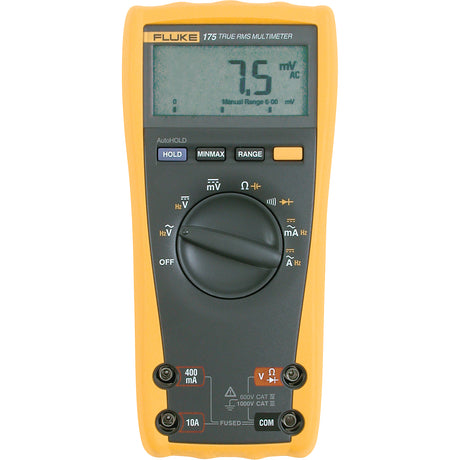 175 True-RMS Digital Multimeter, AC Voltage, AC Current
