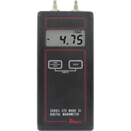 Manometer, Digital, 0 - 30.0 PSID/0 - 2.07 bar
