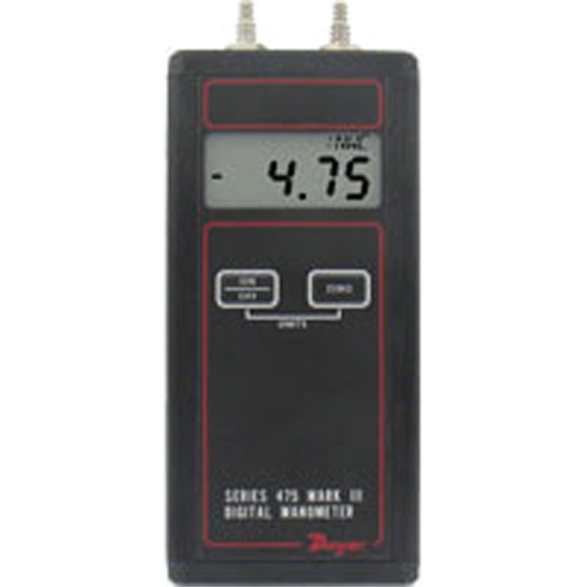 Manometer, Digital, 0 - 40.0 in. w.c/0 - 9.95 kPa