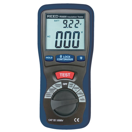 Multi-Function Insulation Tester with ISO Certificate, Digital