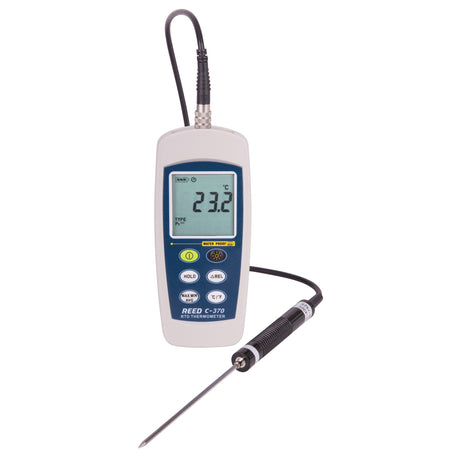 RTD Thermometer with ISO Certificate, Contact, Digital, -148-572°F (-100-300°C)