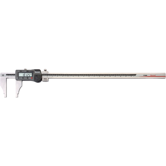 Extended Range Electronic Digital Calipers, 0.0005" (0.127 mm) Resolution, 0" - 24" (0 mm - 609.6 mm) Range