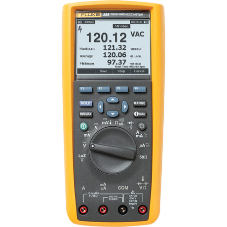 289 Datalogging Multimeters, AC/DC Voltage, AC/DC Current