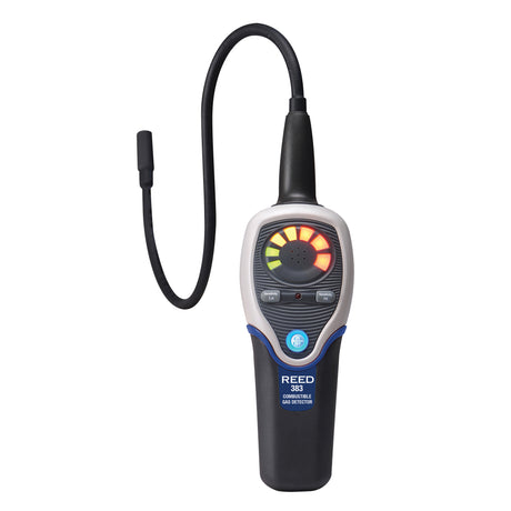 Combustible Gas Leak Detector, 5 ppm, Display & Sound Alert