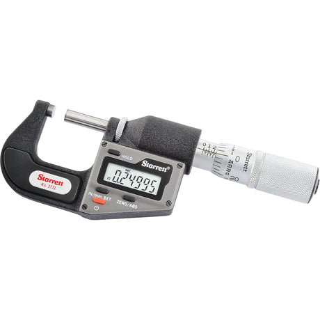 Electronic Micrometers (w/o Output) - NO. 3732 Series, 4" - 5" (101 mm - 127 mm) Range, 0.0001" (0.00254 mm) Resolution