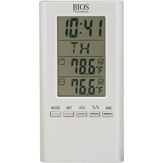Indoor/Outdoor Wired Thermometers, Contact, Digital, -40-140°F (-40-60°C)