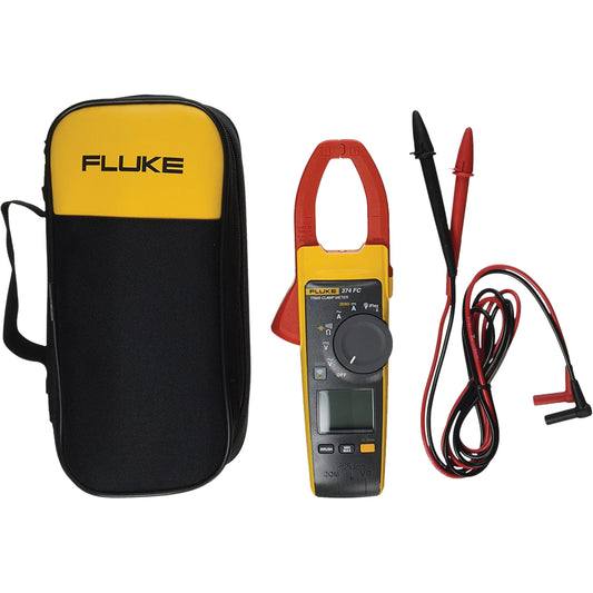 374 FC True-RMS Clamp Meter, AC/DC Voltage, AC/DC Current