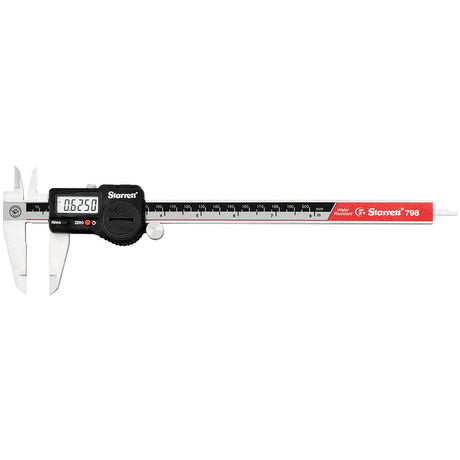 Electronic Caliper, 0,0005" (0,01 mm) Resolution, 0" - 8" (0 mm - 200 mm) Range