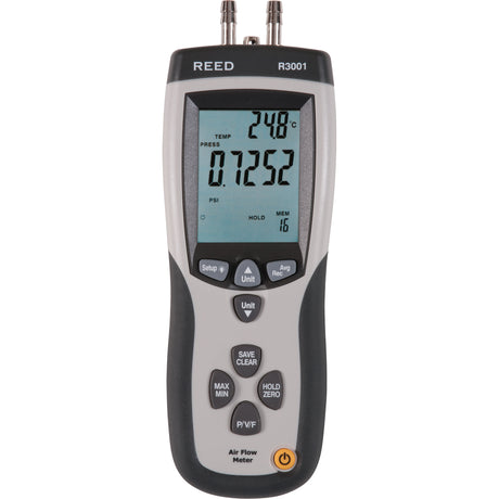 Micromanometer with ISO Certificate, Digital, 0 - 0.752 PSI