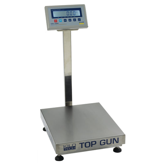 Top Gun Electronic Platform Scales, 18" L x 12" W, 300 lbs. Capacity