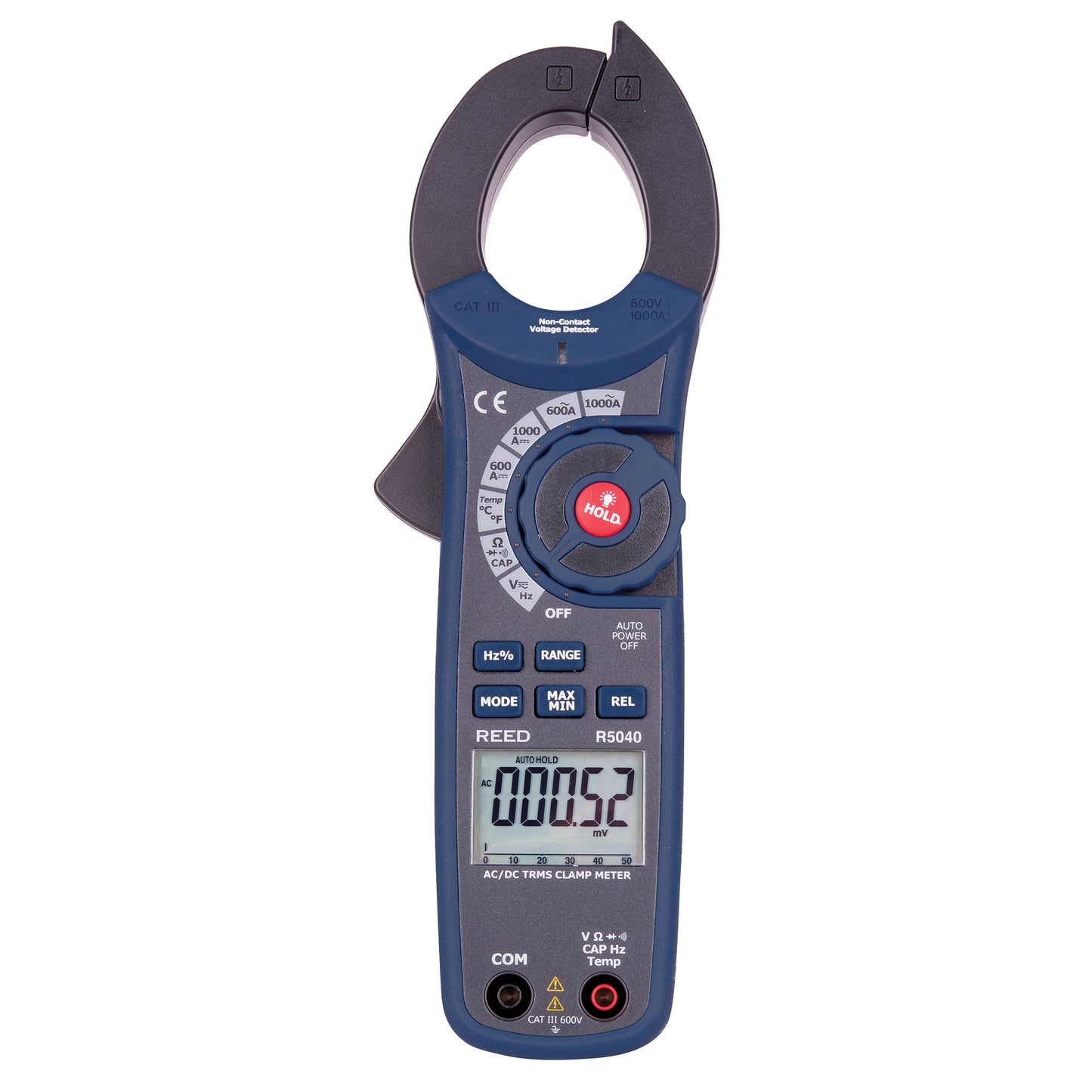 AC/DC Clamp Meter with ISO Certificate, AC/DC Voltage, AC/DC Current