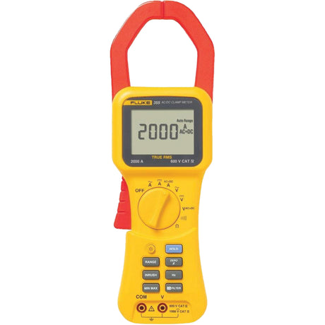 355 True-RMS Clamp Meter, AC/DC Voltage, AC/DC Current