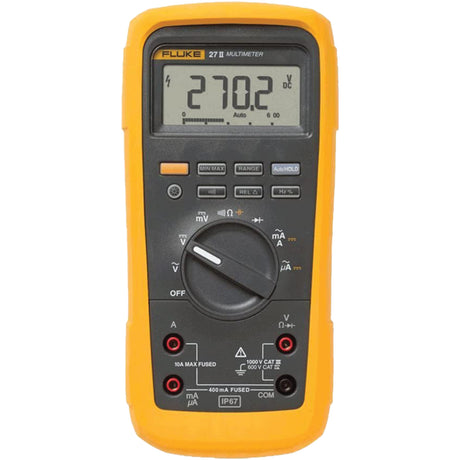 27-II Rugged Digital Multimeter, AC/DC Voltage, AC/DC Current