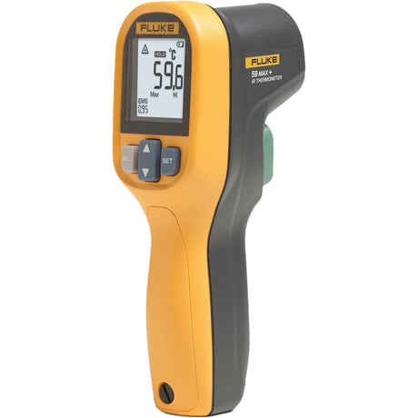 59 Max+ Infrared Thermometer, -22°- 932° F ( -30° - 500° C ), 10:1, Adjustable Emmissivity