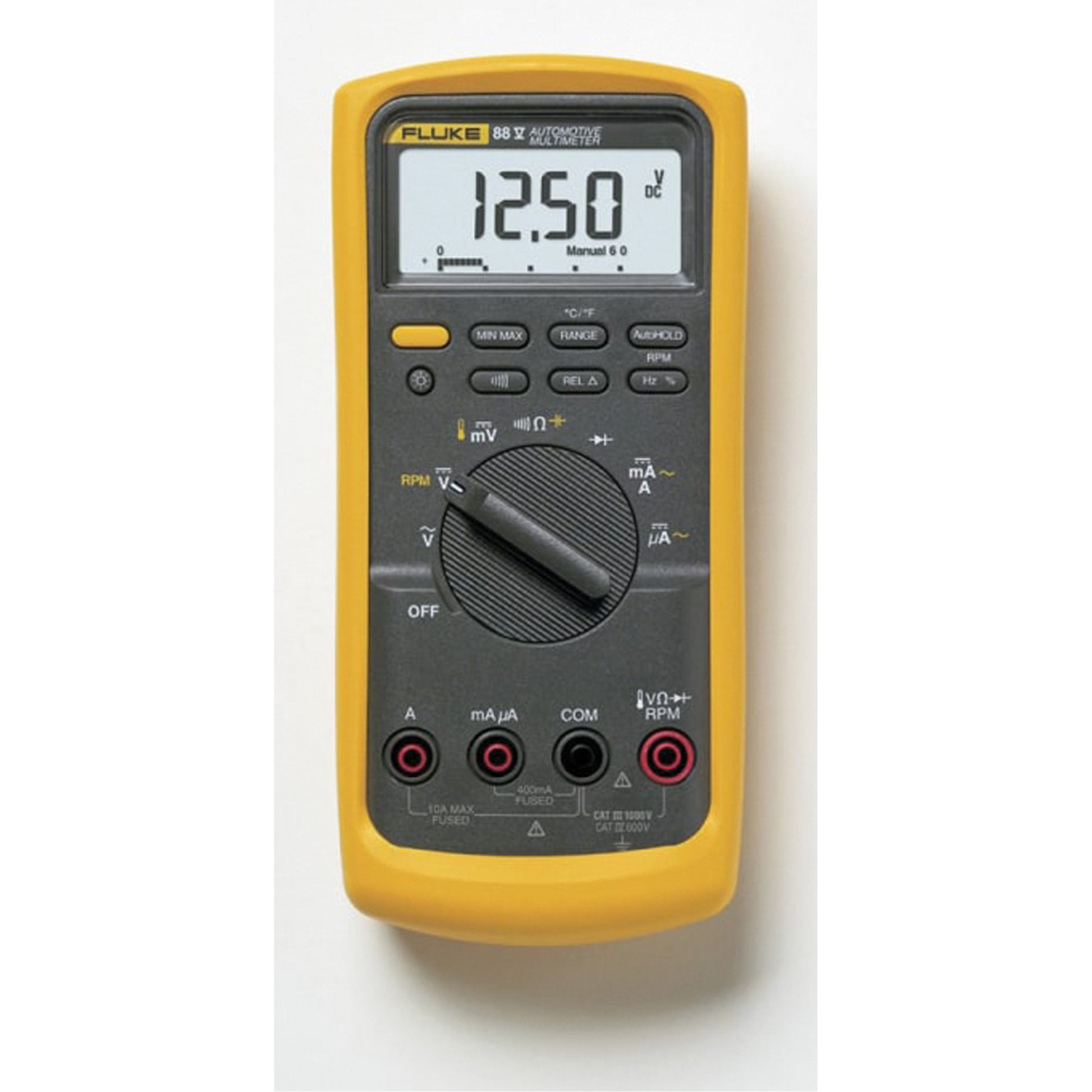 88V Deluxe Automotive Multimeter, AC/DC Voltage, AC/DC Current