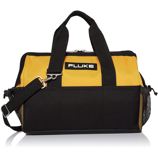C550 Premium Tool Bag, Ballistic Nylon, 25 Pockets, Black/Yellow