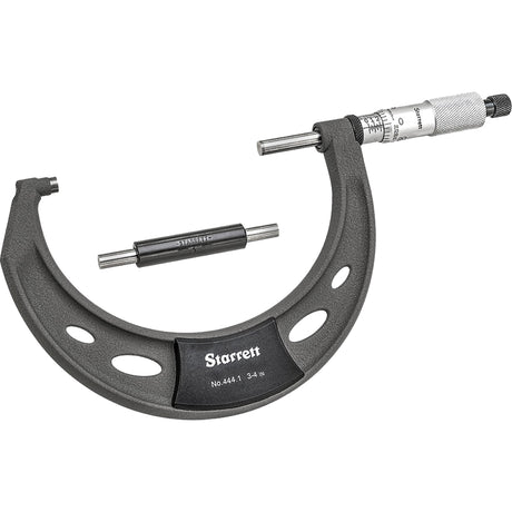 Outside Micrometer, With Ratchet Stop, 3" - 4"