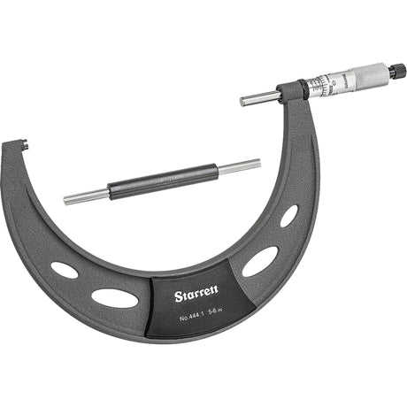 Outside Micrometer, With Ratchet Stop, 5" - 6"
