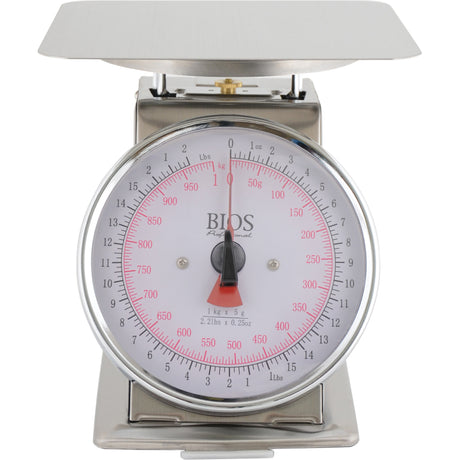 Top Loading Scale, 2.2 lbs. / 1 kg. Cap., 5 g / 0.25 oz. Graduations
