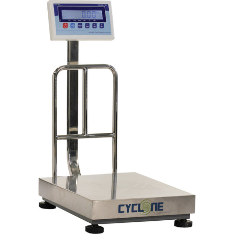Cyclone 150 Bench and Platform Scale, 300 lbs. / 150 kg Capacity, 15-3/4" L x 19-7/10" W
