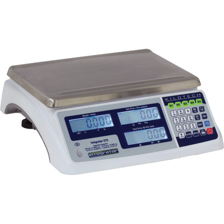 Integrator C15 Price Computing Scale, 30 lbs. / 15 kg Cap., 0.005 lbs. / 0.002 kg. Graduations