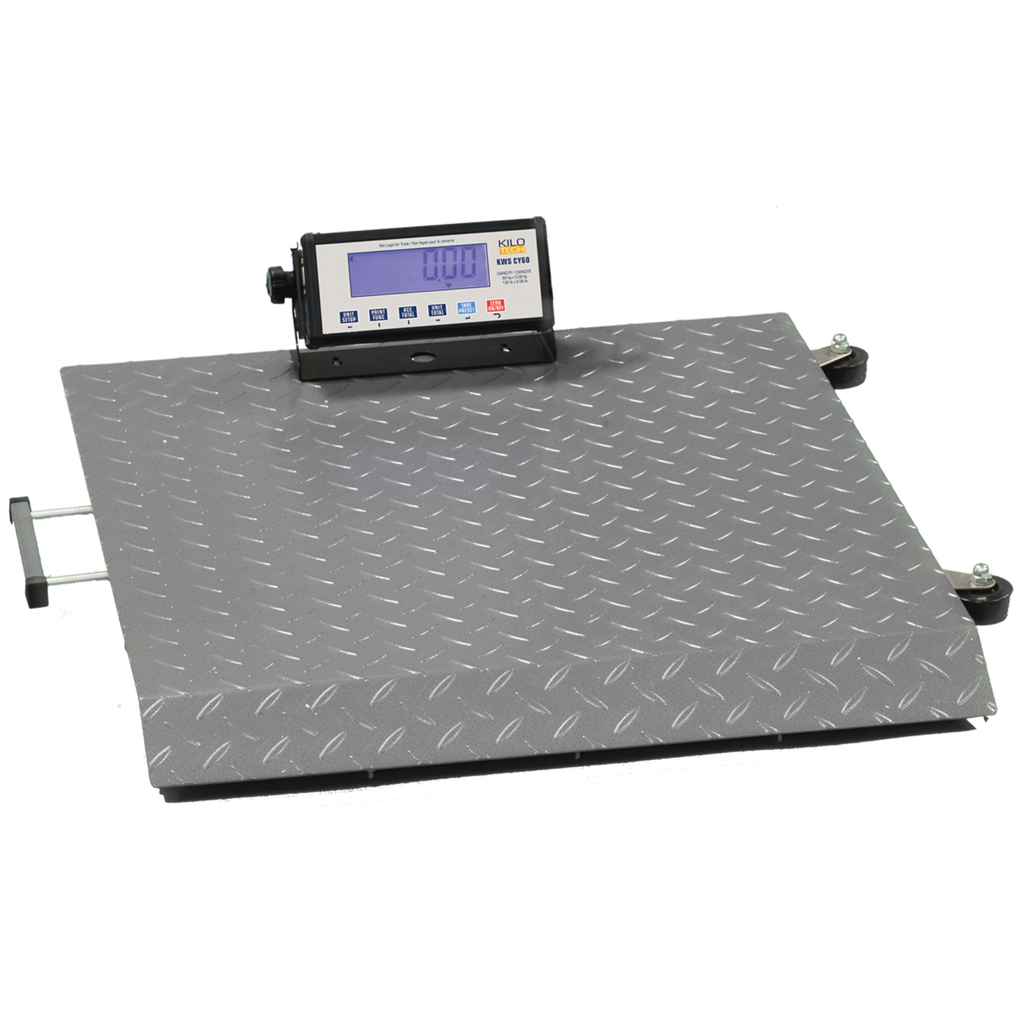 KWS CY-150 Platform Scale, 330 lbs. / 150 kg Capacity, 24" L x 24" W