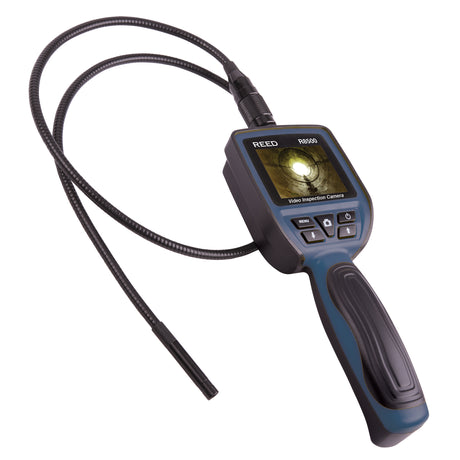 Recordable Borescope Inspection Camera, 2.5" Display, 640 x 480 pixels, 9 mm (0.35") Camera Head