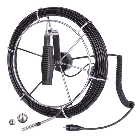 Mounted Camera Head on Cable Reel