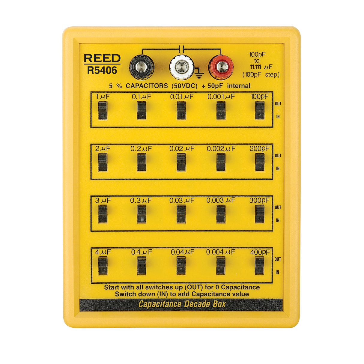 Capacitance Decade Box