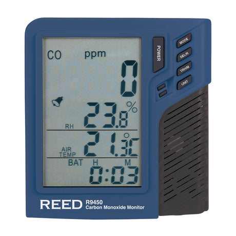 Carbon Monoxide Monitor with Temperature & Humidity