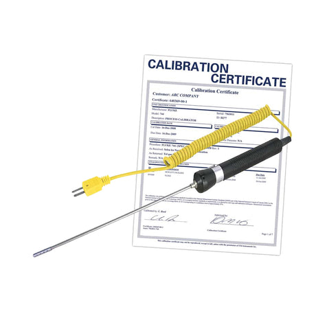 Air/Gas Thermocouple Probe (includes ISO Certificate), 900 °C (1652°F) Max. Temp.