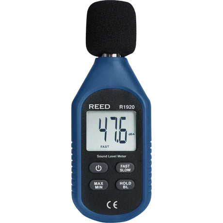 Compact Sound Level Meter, 30 - 130 dB Measuring Range